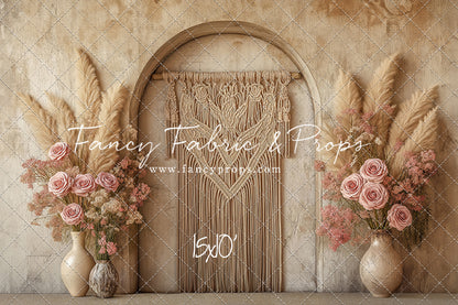 Bohemian Rose - With Sweep Option