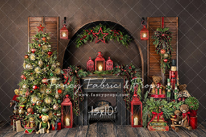 Elegant Fireside Mantle