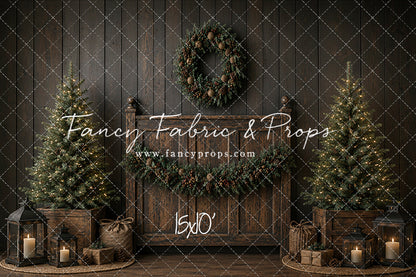 Christmas Charm Headboard - with Sweep Option