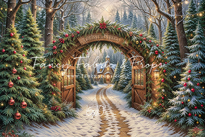 Christmas Path To Home - with Sweep Option