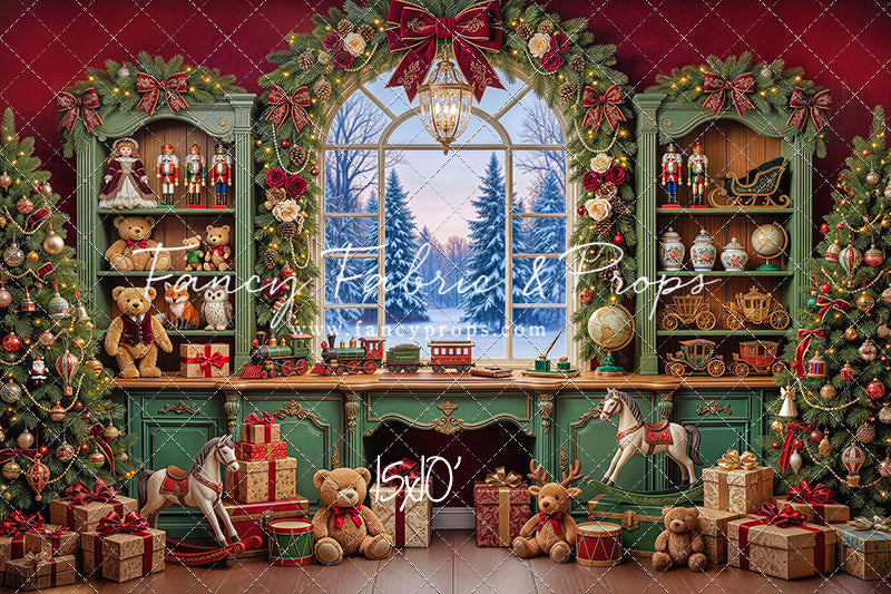 Christmas Toy Cabinet - with Sweep Option