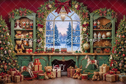 Christmas Toy Cabinet - with Sweep Option