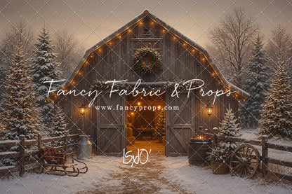 Christmas In The Timber Barn - with Sweep Option