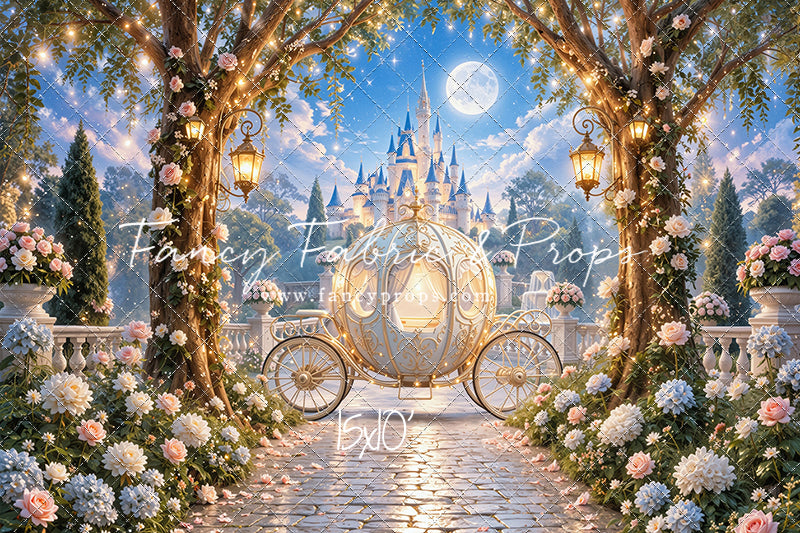 Cinderella's Carriage Castle - With Sweep Option