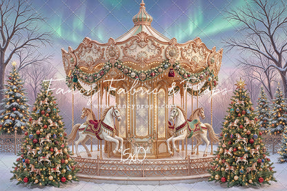 Classic Christmas Carousel - With Sweep Option