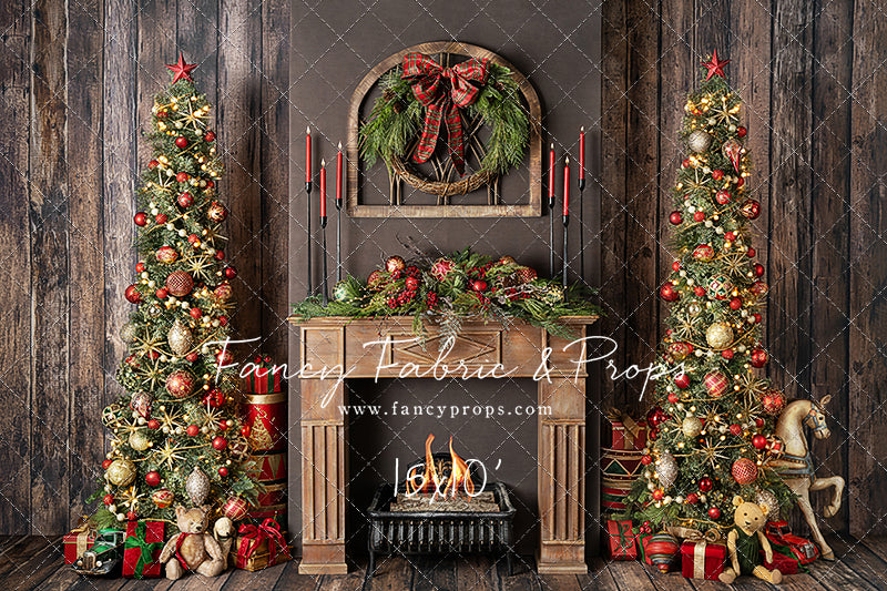 Classic Christmas Hearthside