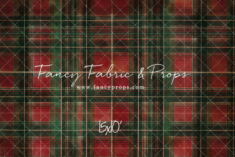 Classic Christmas Plaid - With Sweep Option
