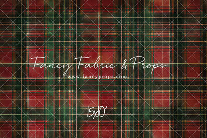 Classic Christmas Plaid - With Sweep Option