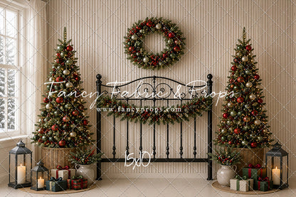 Classic Festive Headboard - with Sweep Option