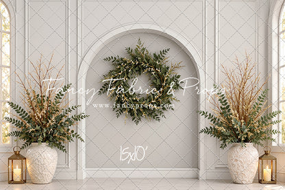 Clean Evergreen Arch - With Sweep Option
