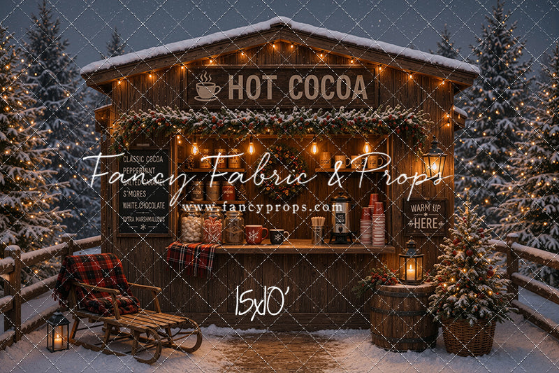 Cocoa Stand Holiday - With Sweep Option