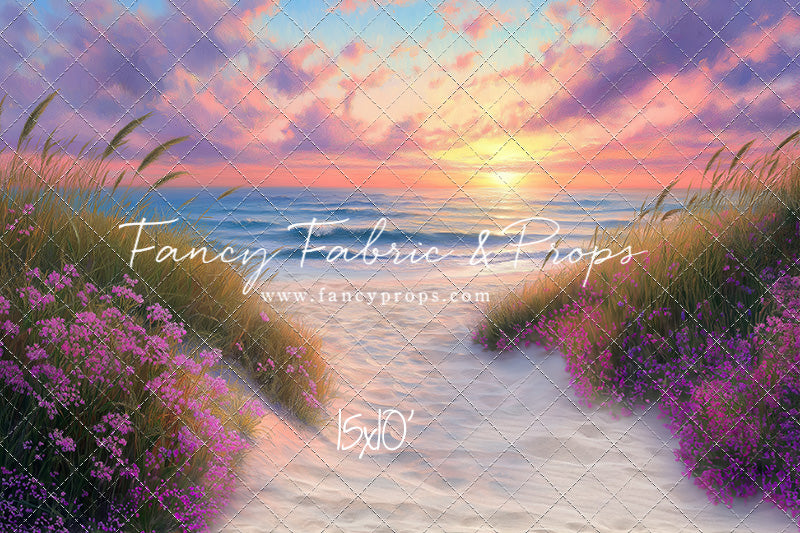 Cotton Candy Coastline - With Sweep Option