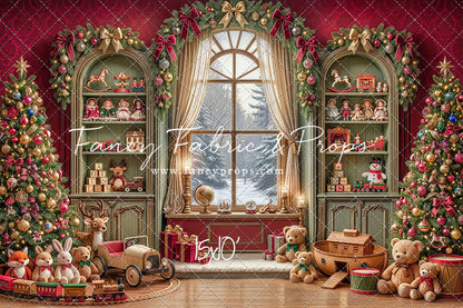 Darling Damask Christmas - with Sweep Option