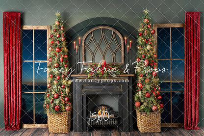 Elegant Fireplace Overlook