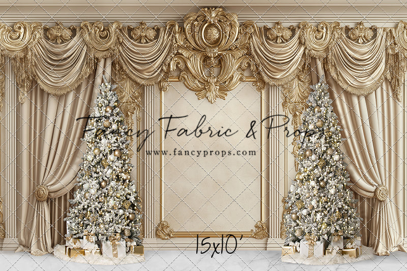 Elegant Golden Noel - with Sweep Option