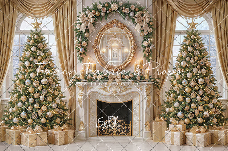 Elegant Ivory Parlor - with Sweep Option