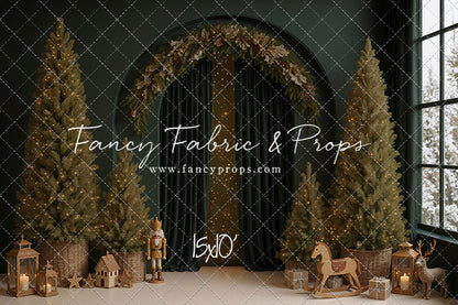 Emerald Christmas Arch - With Sweep Option
