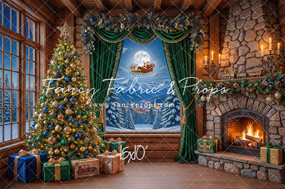 Emerald Mountain Sleigh View - with Sweep Option