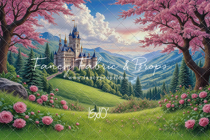Enchanted Blossom Valley - With Sweep Option
