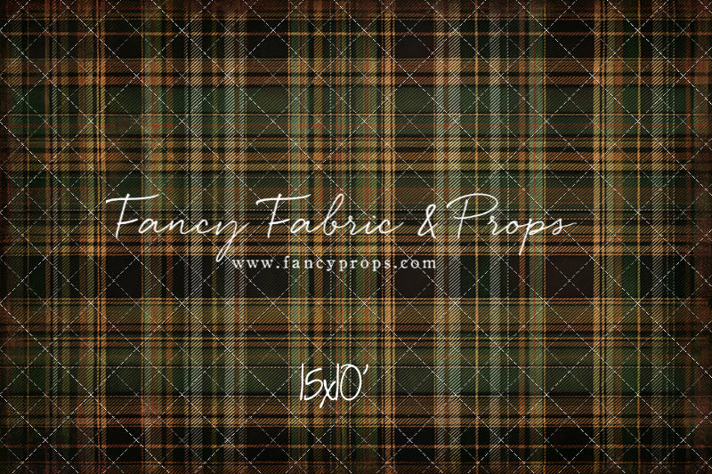 Evergreen Flannel - With Sweep Option