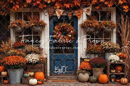 Falling Leaves Flower Shop - With Sweep Option