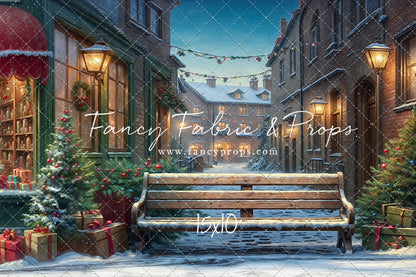 Festive Holiday Avenue - with Sweep Option