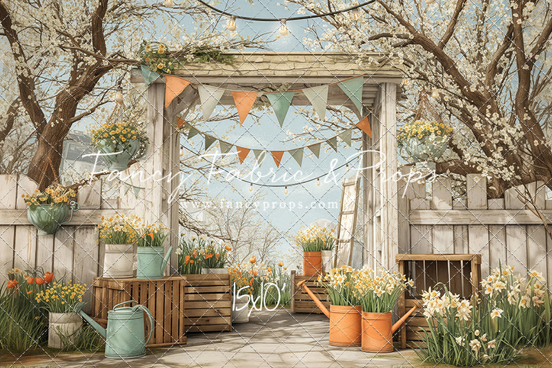 Fresh Cut Spring Garden - With Sweep Option