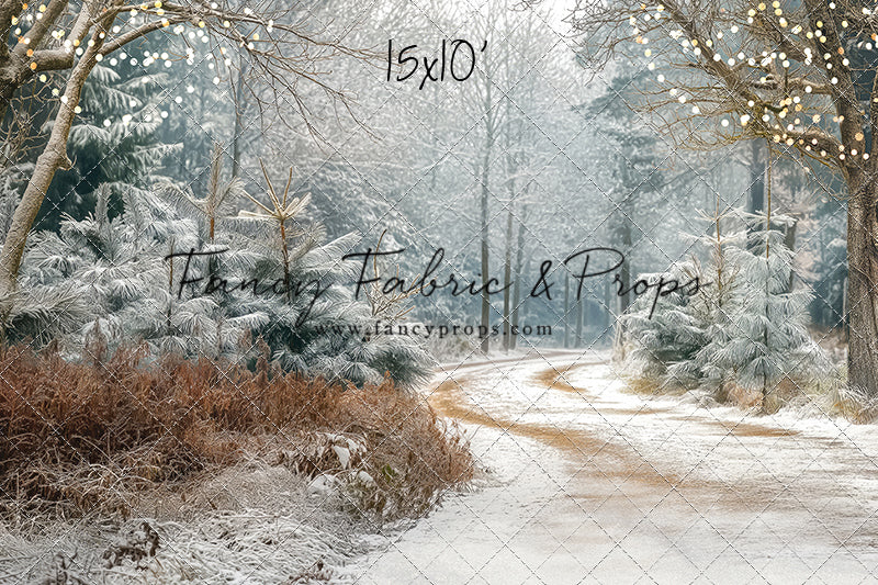 Frosted Country Path - with Sweep Option