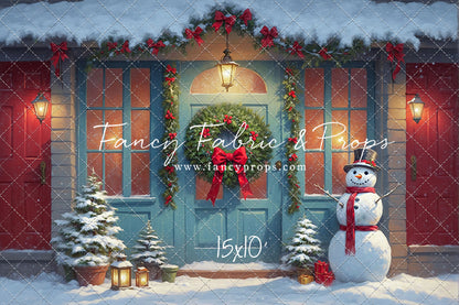 Frosty's Holiday Greeting - with Sweep Option