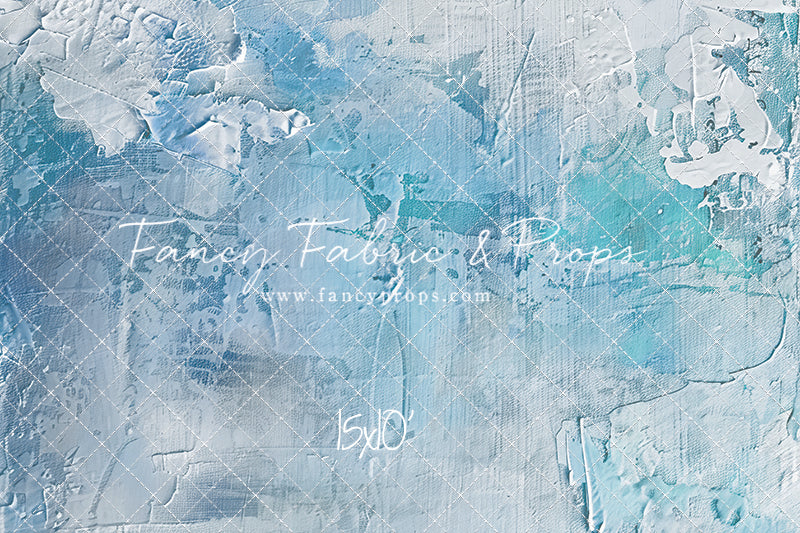 Frozen Veil - With Blue Floor Sweep Option