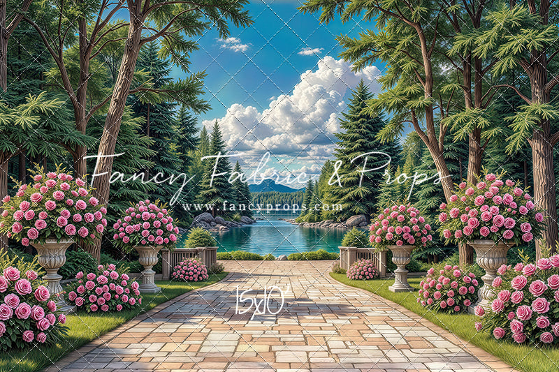 Garden By The Blue Lake - With Sweep Option