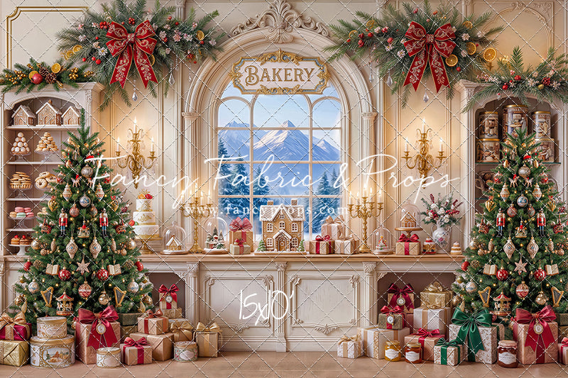 Gingerbread Wishes Bakery - With Sweep Option