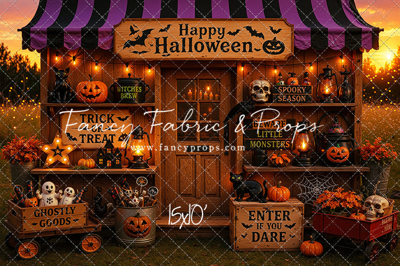 Haunted Harvest Stand - with Sweep Option