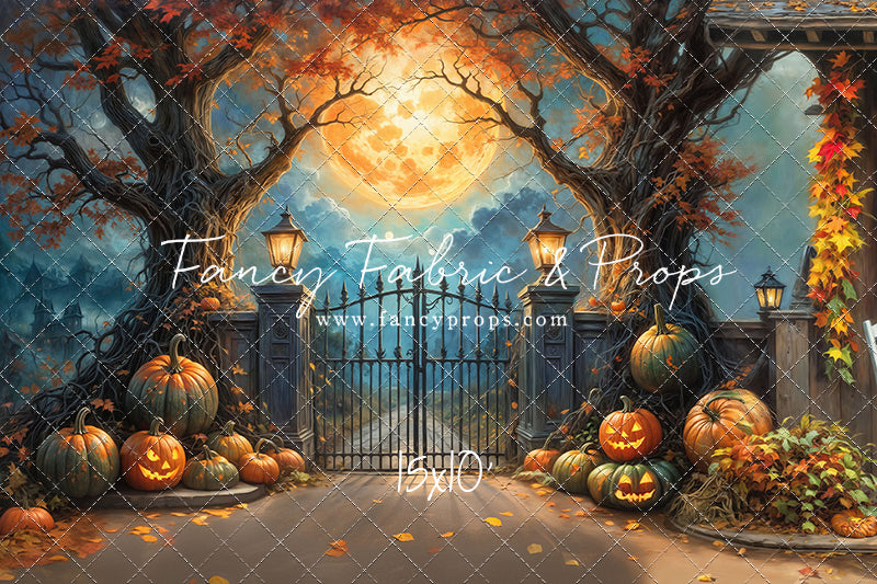 Halloween Lantern Lane - With Sweep Option