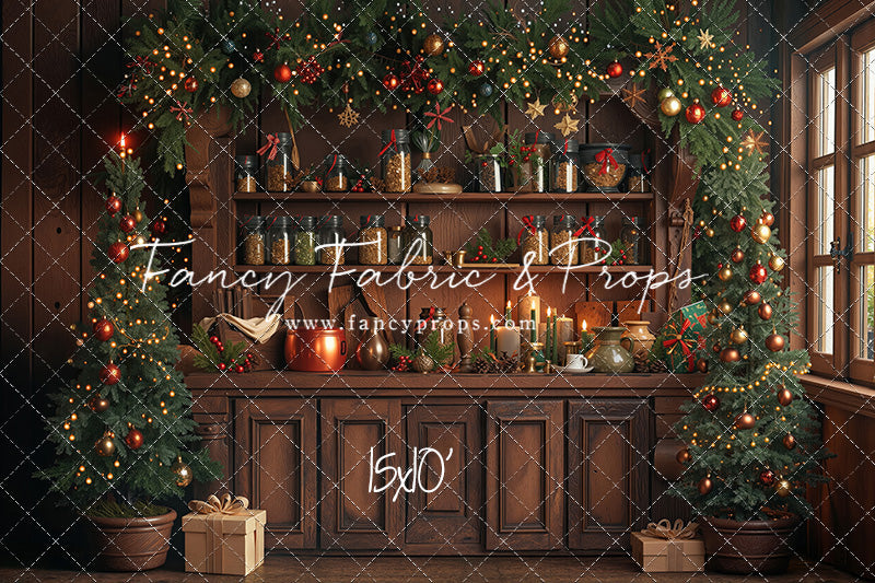 Holiday Pantry Kitchen - With Sweep Option