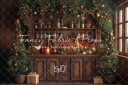 Holiday Pantry Kitchen - With Sweep Option