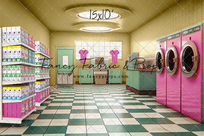 Laundry Day - Yellow - With Sweep Option