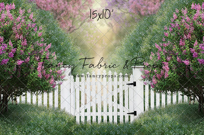 Lilac Garden Gate
