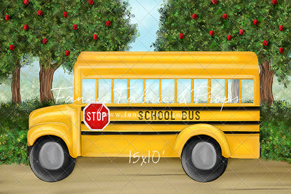 Little Yellow School Bus - With Sweep Option