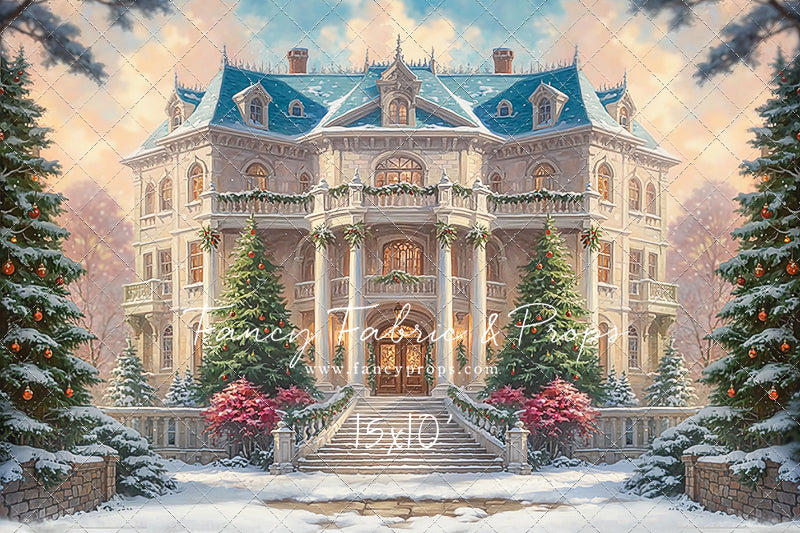 Majestic Christmas Manor - With Sweep Option