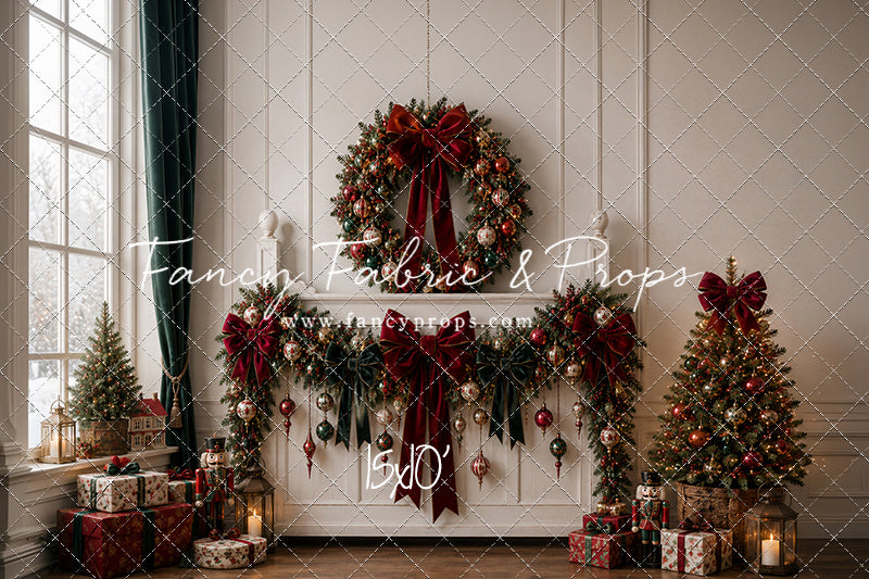 Merry Noel Manor Headboard