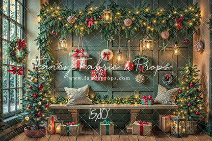 Merry & Bright Bench - with Sweep Option