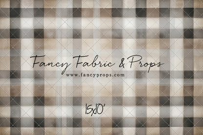 Mocha Flannel - With Sweep Option