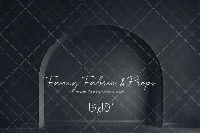 Modern Midnight Alcove - Solid Floor - With Sweep Option