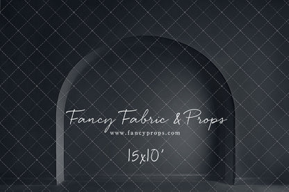 Modern Midnight Alcove - Solid Floor - With Sweep Option