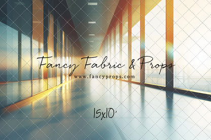 Morning Office - Horizontal Headshot Photography Backdrop