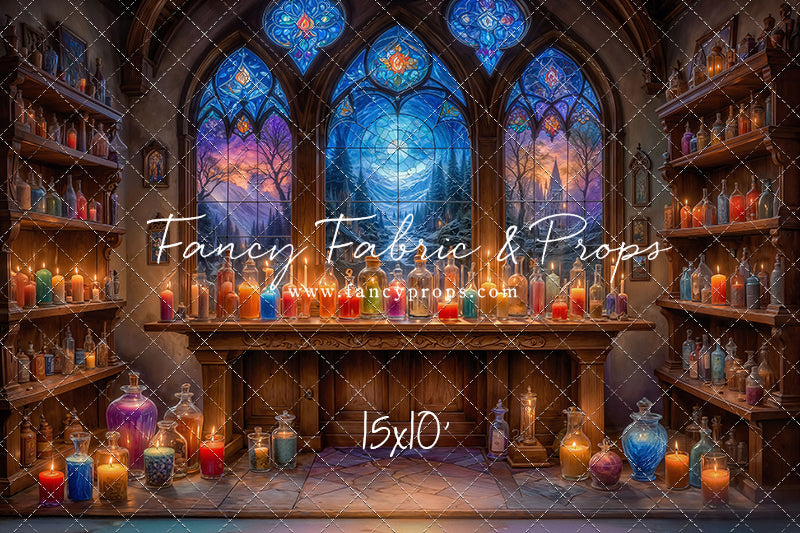 Mystic Potion Emporium - Cement Floor - With Sweep Option