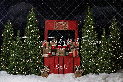 Nighttime Cocoa Stand