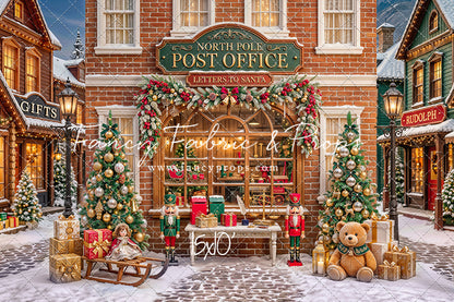 North Pole Post Office - with Sweep Option
