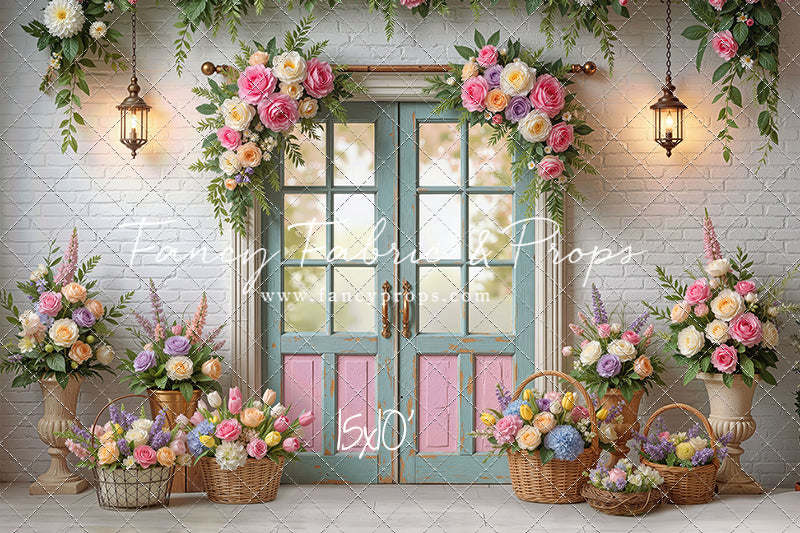 Pastel Garden Doors - With Sweep Option